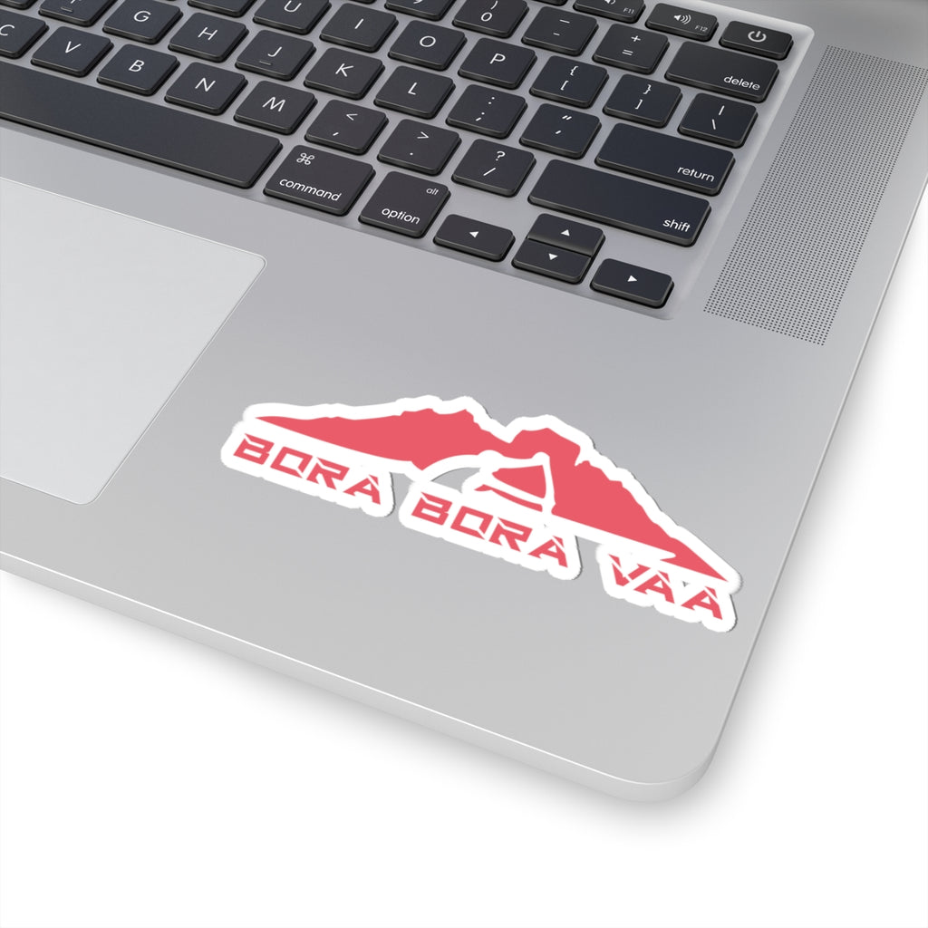 Bora Bora Va'a Sticker — Tropical Surf & Island Vibes Kiss-Cut Decal