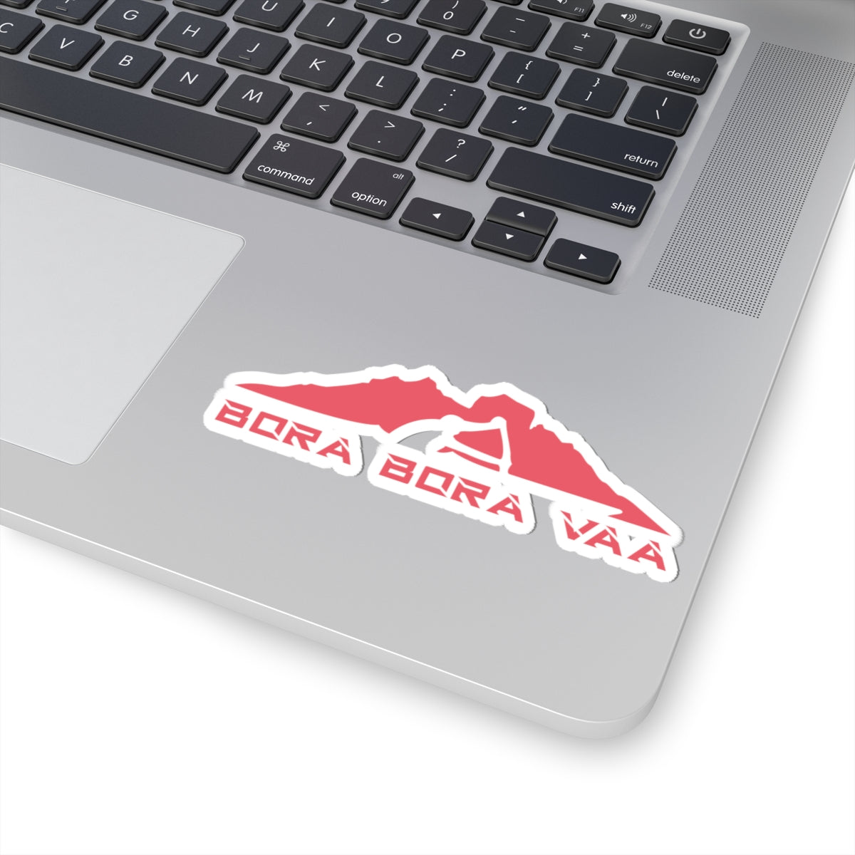 Bora Bora Va'a Sticker — Tropical Surf & Island Vibes Kiss-Cut Decal